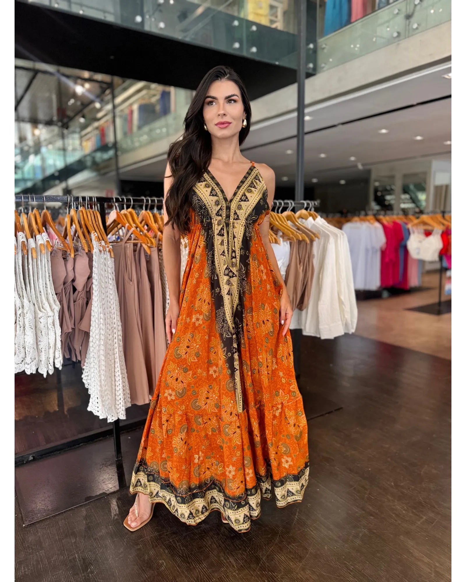 Vestido Longo Maharani