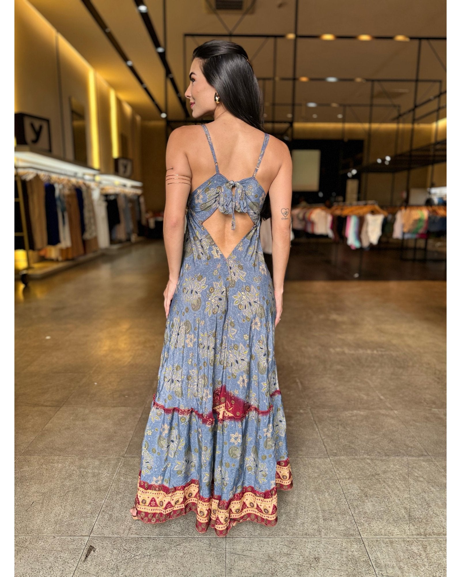 Vestido Longo Maharani