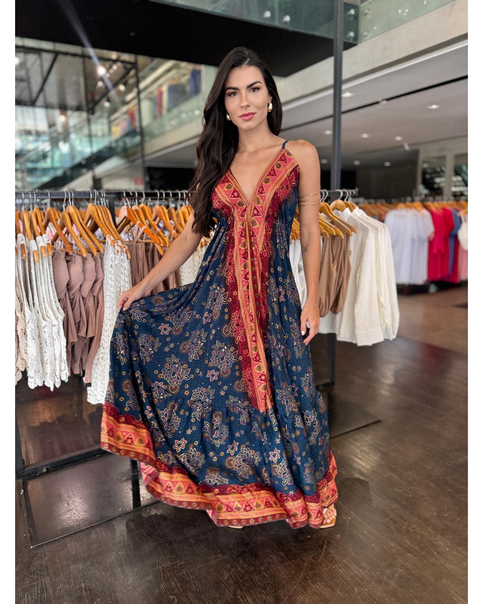 Vestido Longo Maharani