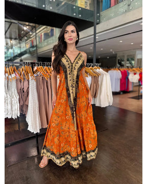 Vestido Longo Maharani